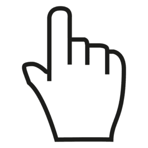 Hand cursor, Computer mouse Cursor Pointer Point and click, cursor, hand, black png