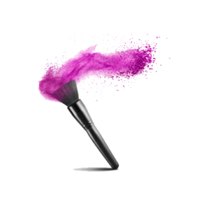 Makeup brush Cosmetics Face Powder graphy, purple, violet png