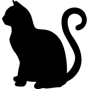 Cat Silhouette, Cat, mammal, animals png