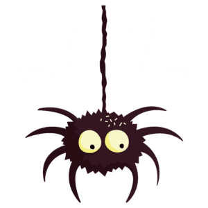 black spider illustration, Halloween, Halloween, happy Halloween, festive Elements png