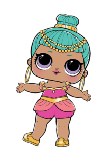 Green haired female animated character illustration, L.O.L. Surprise! Lil Sisters Series 2 MGA Entertainment LOL Surprise! Littles Series 1 Doll Toy L.O.L. Surprise! Pets Series 3, doll, game, child png