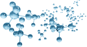 Graphy Company, molecules, blue, company png